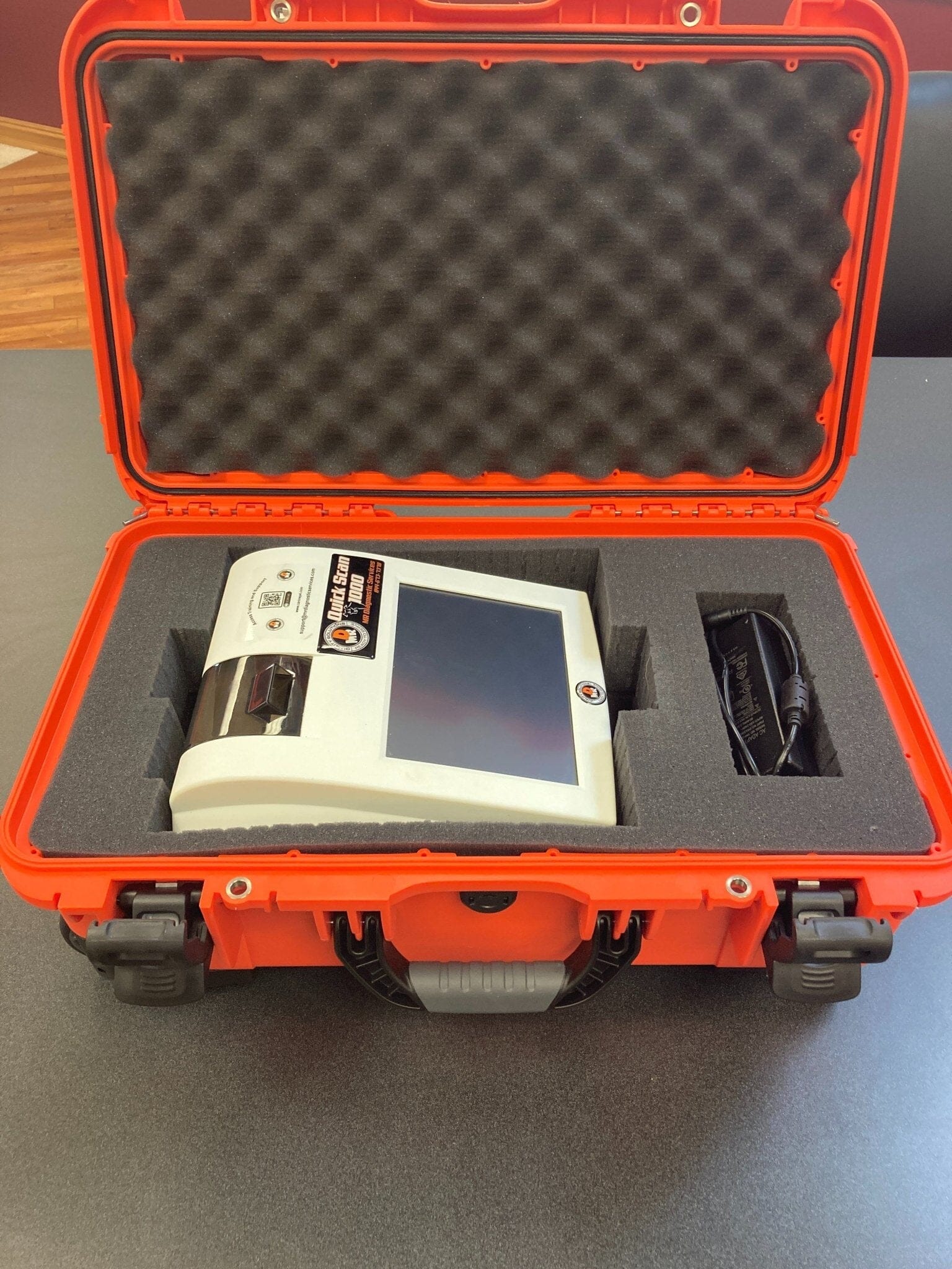 Analyzer Carry Case with Wheels and Foam Insert - Image 3