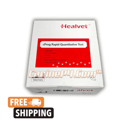 Healvet 3000 Canine Progesterone Kit (10 ct)