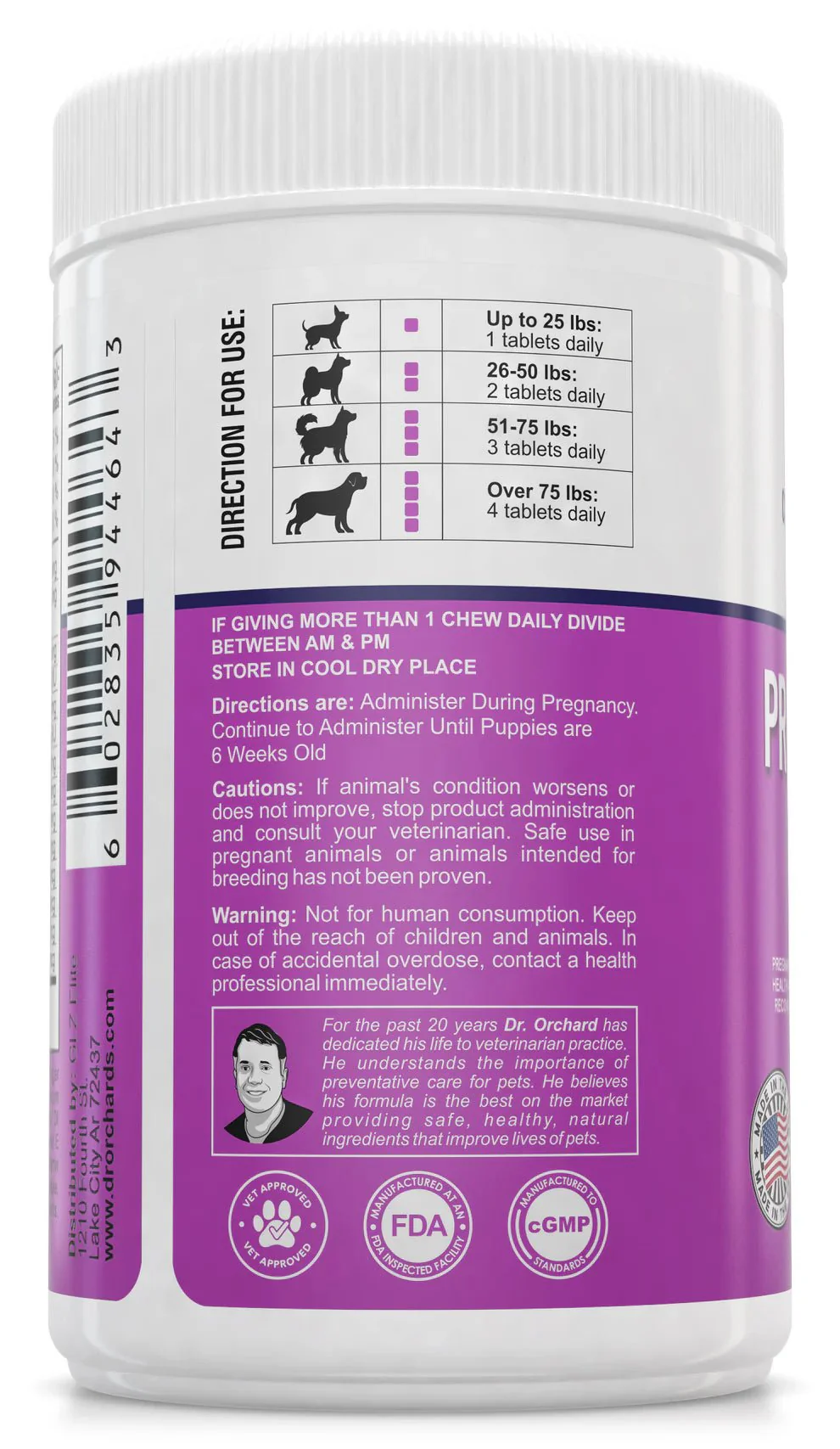 Pregnancy Pro Prenatal Vitamin For Dogs (90 ct) - Image 5